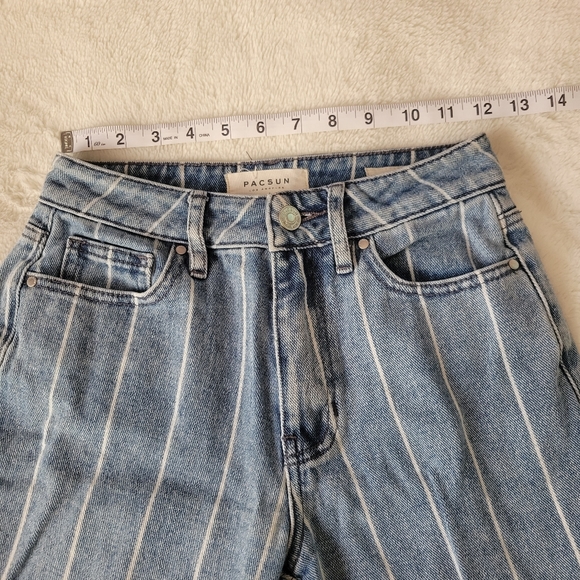 Pacsun Striped Mom Jeans - Picture 6 of 6